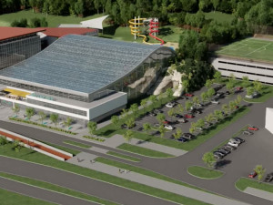 VIzualizace Aquaparku Brno
