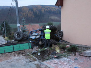 Nehoda traktoru s tragickou dohrou