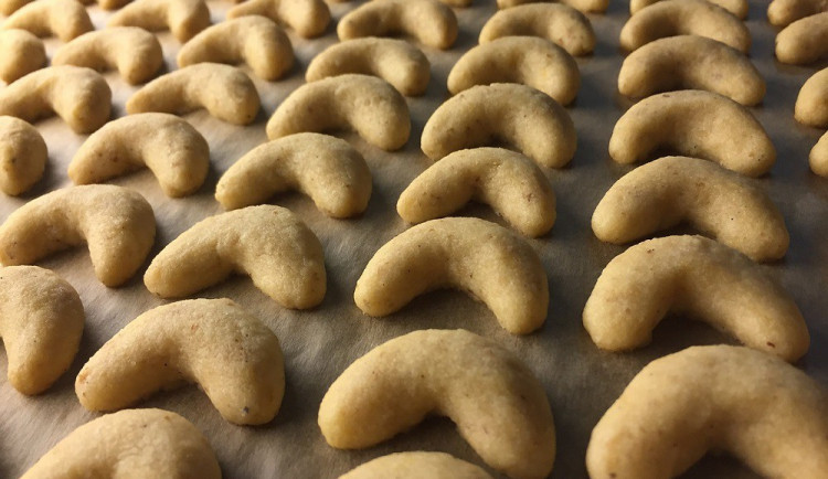 Vanilkové rohlíčky