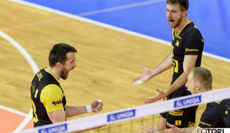 Brněnští volejbalisté proti Charkovu