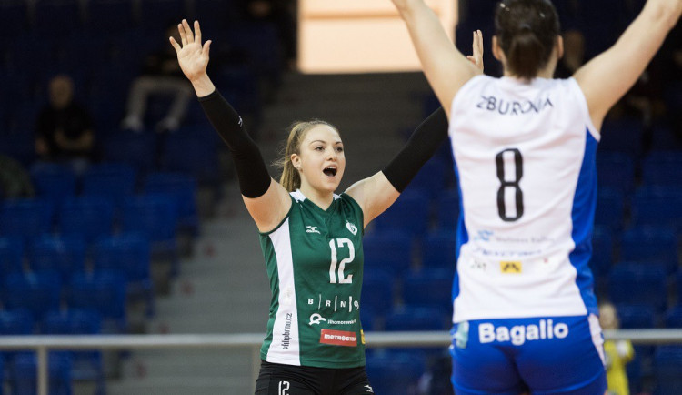 Volejbalistky KP Brno