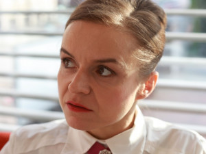 Z natáčení Prezidenta Blaníka