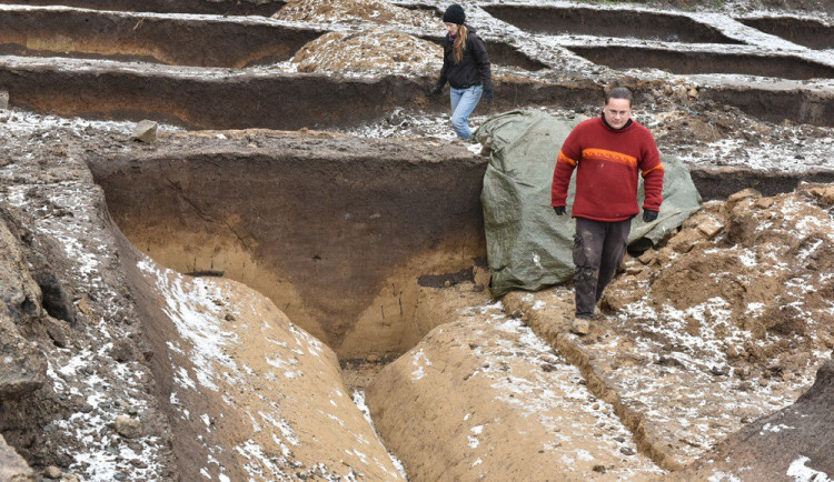 Vykopávky ve Vojtově ulici