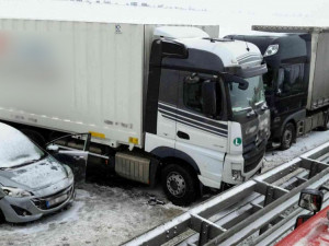 Následky sněhové kalamity na jižní Moravě