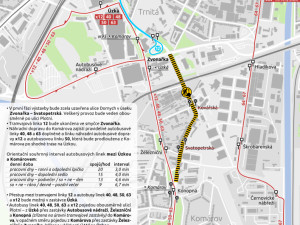 Návrh vedení dopravy