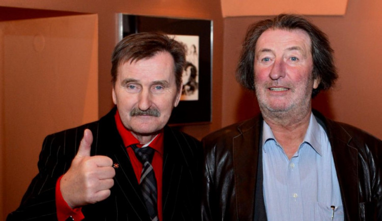 Jef Kratochvíl s Bolkem Polívkou