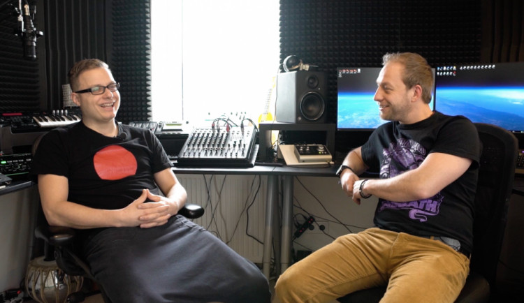 Jakub Hussar a Ondra Hellebrant