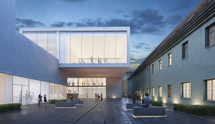 Vizualizace nového Kreativního centra