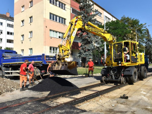 V úterý začne oprava kolejí ve Vranovské ulici v Brně. Práce omezí provoz šalin i aut