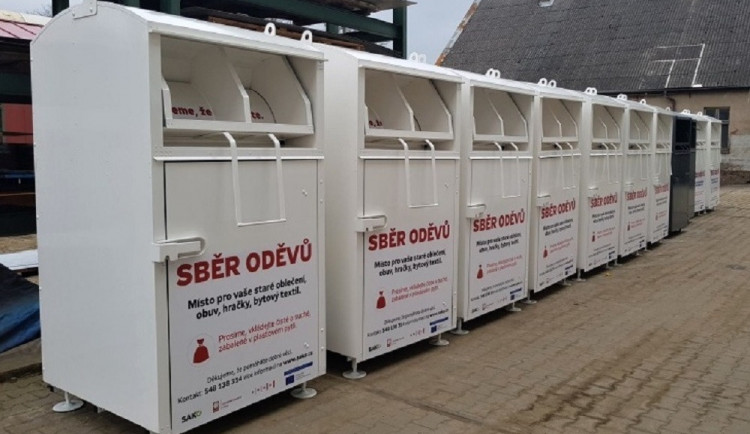 Kontejnery na textil