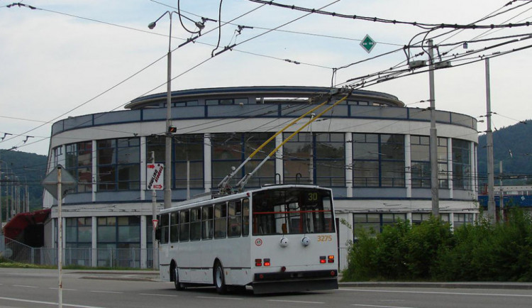 Brno plánuje rekonstrukci trolejbusové vozovny Komín za dvě stě milionů