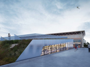 FOTO: Plavecký stadion za Lužánkami rozšíří nový plavecký bazén