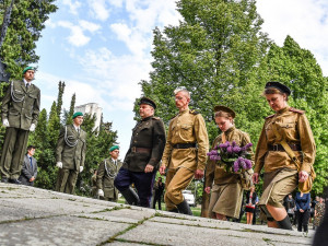 Desítky lidí si v Brně si připomněly výročí konce druhé světové války