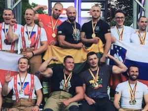 FOTO: Parádní výkon! Hasiči z jižní Moravy vytvořili na mistrovství Evropy národní rekord a vezou medaile