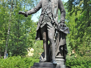 Maketa sochy Josefa II.