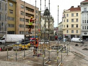 Maketa sochy Josefa II.