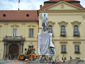 Maketa sochy Josefa II.