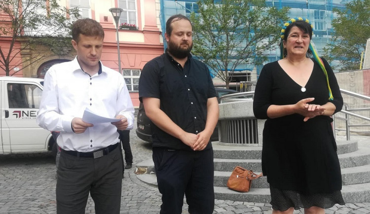 Zleva Matěj Hollan, Martin freund, Bára Antonová. Autor: Martin Šeda