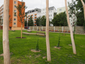 Nový park na Mendláku