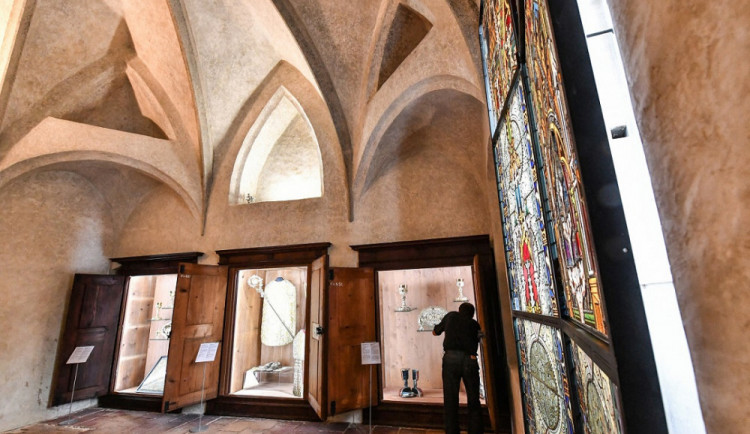 FOTO: Veřejnosti se v Brně otevřela unikátní klenotnice cisterciáckého kláštera