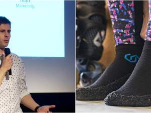 Právník z Brna vynalezl ve volném čase revoluční ponožkoboty. Nyní je prodává do 113 zemí světa
