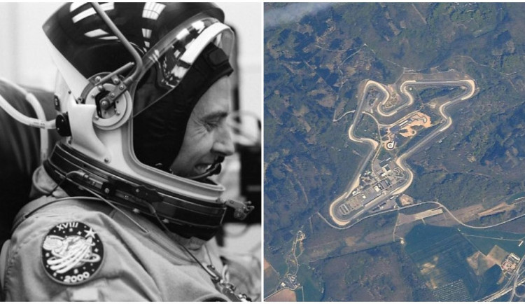 Andrew Feustel vyfotil MotoGp z vesmíru