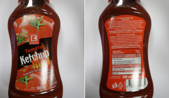 Ošizenýkečup z Kauflandu