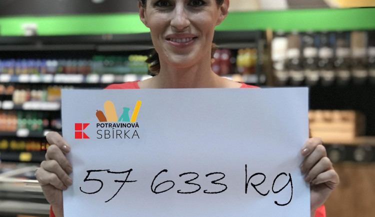 Výsledek potravinové sbírky