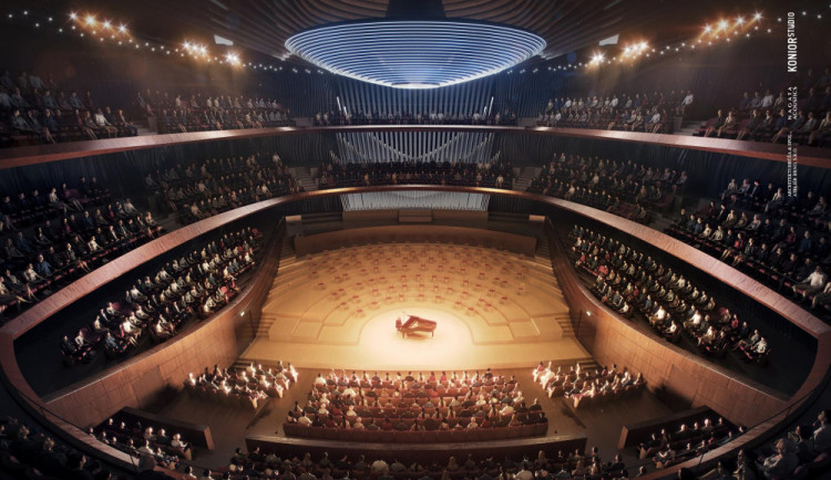 Vizualizace Janáčkova kulturního centra