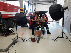 focení hasiči kalendář