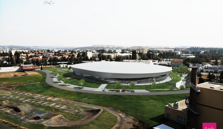 Nový velodrom v Komárově