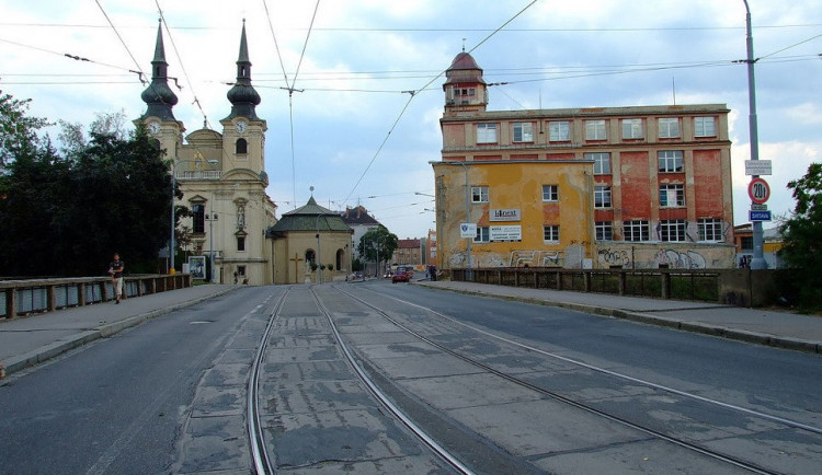 Zábrdovická ulice od Cejlu