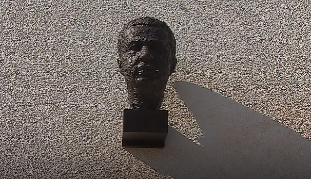 Busta Vladimíra Menšíka v Ivančicích