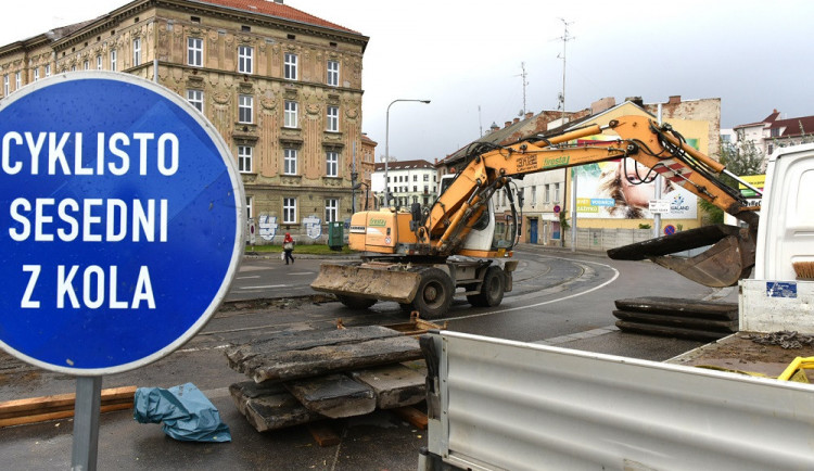 Práce na Zábrdovické