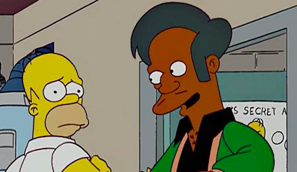 Apu Nahasapeemapetilon a Homer Simpson