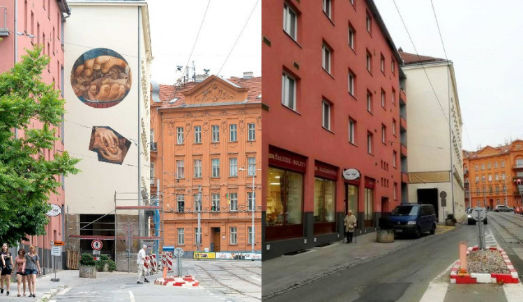 Dům na Údolní, před vs. po