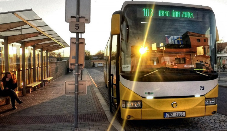 Expresní autobusy pojedou od neděle z Brna do Znojma častěji. Zvýší se intenzita i dalších regionálních spojů