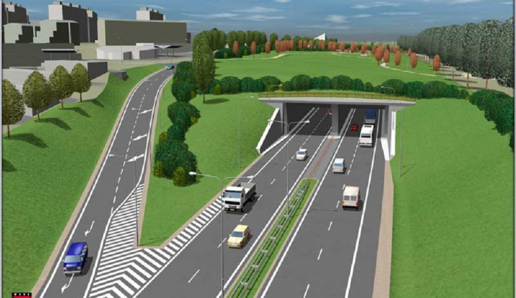 Vizualizace R43 v Brně