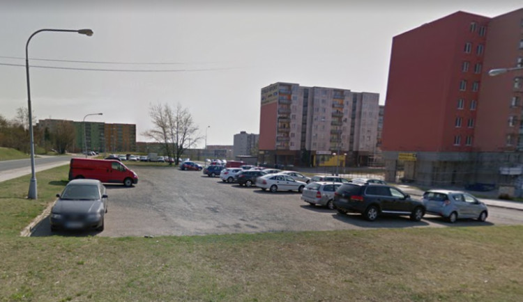 Parkoviště U Penzionu, kde bude stát nový bytový dům