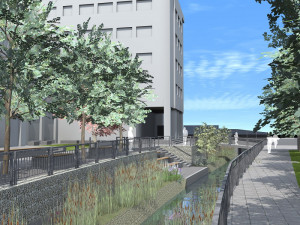 Vizualizace revitalizace Ponávky