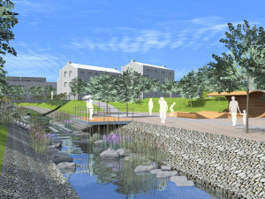 Vizualizace revitalizace Ponávky