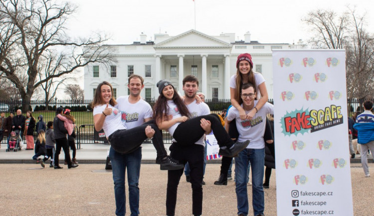 Tým Fakescape ve Washingtonu