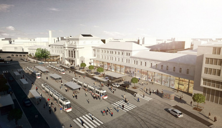 FOTO: Na jaře začne developer s rekonstrukcí hlavního nádraží. Jak se budova promění?