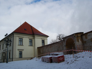 Práce na revitalizaci okolí petrovské katedrály