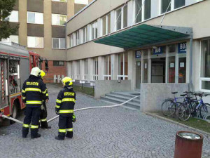 Na kolejích VUT v Brně hořelo. Hasiči evakuovali 77 lidí