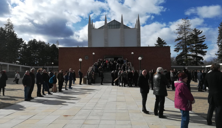 Poslední rozloučení s Jiřím Pechou