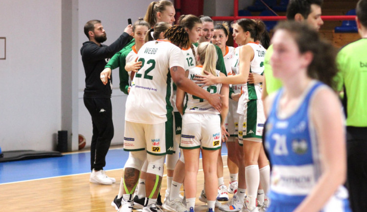 Brněnské basketbalistky porazily Trutnov a slaví postup