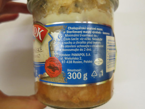 Maso, u kterého inspektoři nalezli menší podíl masa