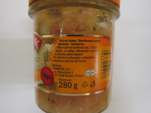 Maso, u kterého inspektoři nalezli menší podíl masa