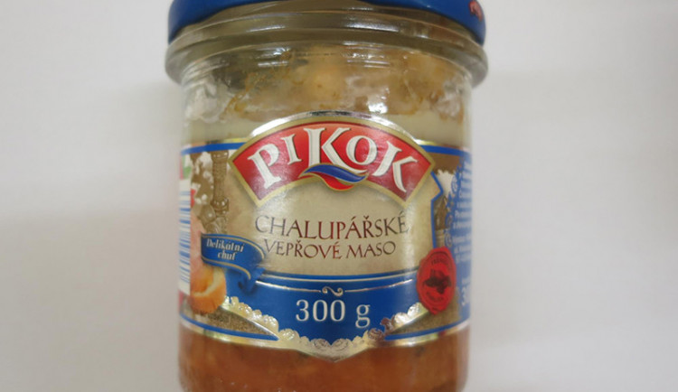 Maso, u kterého inspektoři nalezli menší podíl masa